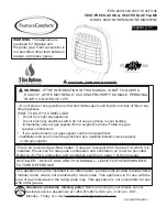 FeatureComforts MD100TBE Installation & Operation Instructions preview