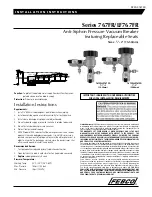 Febco 767FR Series Installation Instructions preview