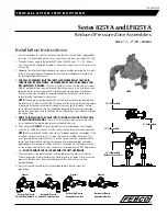 Febco 825YA Installation Instructions предпросмотр