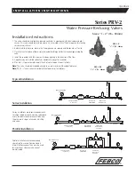 Febco PRV-2-U Installation Instructions preview