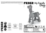 Preview for 1 page of FEBER My friendly Dino 12V Use And Care Instructions Manual