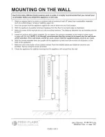 Preview for 6 page of Febo Flame 17IN-42-118 User Manual