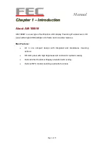 Preview for 6 page of FEC AM-1008W Manual