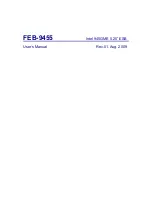 Предварительный просмотр 1 страницы FEC FEB-9455 User Manual