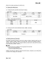 Предварительный просмотр 15 страницы FEC FEC-150 User Manual