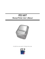 Предварительный просмотр 1 страницы FEC FEC-80T User Manual