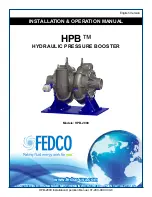 Preview for 1 page of FEDCO HPB-2800 Installation & Operation Manual