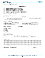 Preview for 25 page of FEDCO HPB-2800 Installation & Operation Manual