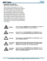 Preview for 9 page of FEDCO MSD-160 Installation & Operation Manual