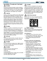 Preview for 10 page of FEDCO MSD-160 Installation & Operation Manual