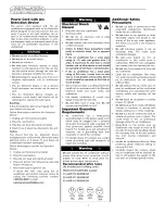 Preview for 2 page of Fedders 23-23-0258N-015 s Installation & Operation Manual