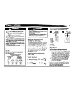 Preview for 3 page of Fedders 23-23-0262N-005 s Installation & Operation Manual