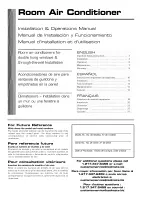 Fedders 23-23-0355N-002 s Installation & Operation Manual preview