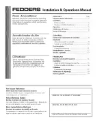 Fedders 23-23-0381N-002 s Installation & Operation Manual preview