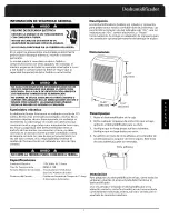 Preview for 7 page of Fedders 23-23-0466N-001 Installation, Operation & Maintenance Instructions Manual