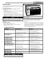 Предварительный просмотр 9 страницы Fedders A6K32E7B User Manual