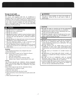 Preview for 3 page of Fedders A6P09D2COM Manual