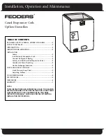 Preview for 1 page of Fedders AC1A024A Installation, Operation And Maintenance Manual