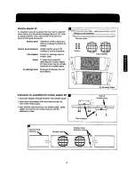 Preview for 5 page of Fedders AEP09D2B Operating Instructions Manual