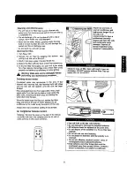 Preview for 9 page of Fedders AEP09D2B Operating Instructions Manual