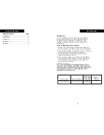 Preview for 2 page of Fedders Air Bear Right Angle Installation And Operation Manual