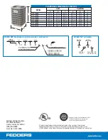 Предварительный просмотр 4 страницы Fedders C10 Specifications