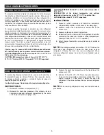 Preview for 6 page of Fedders C1018BBD Installation, Operation And Maintenance Manual