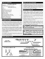 Preview for 2 page of Fedders CH1018BBD Installation, Operation And Maintenance Manual