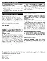 Preview for 12 page of Fedders CH1018BBD Installation, Operation And Maintenance Manual