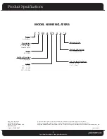 Preview for 4 page of Fedders FV80 Series Specification Sheet