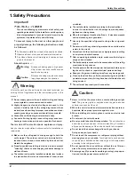 Preview for 4 page of Fedders GWH18MC-D3DNA3A Service Manual