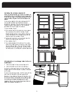 Предварительный просмотр 6 страницы Fedders Room Air Conditioner Operating Instructions Manual