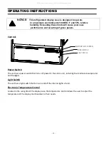 Предварительный просмотр 19 страницы FEDERAL INDUSTRIES SSRC2452 Installation & Operation Instructions