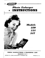 Federal Manufacturing & Engineering Corp. 250 Instructions Manual preview