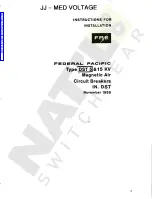 FEDERAL PACIFIC DST 15-150 Instructions For Installation Manual preview