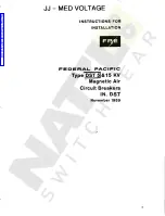 FEDERAL PACIFIC DST 5-75 Instructions For Installation Manual preview