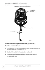 Предварительный просмотр 10 страницы Federal Signal Corporation 151XST Series Installation And Maintenance Manual