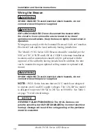 Предварительный просмотр 12 страницы Federal Signal Corporation 191XL Series Installation And Maintenance Manual