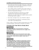 Preview for 14 page of Federal Signal Corporation 191XL Series Installation And Maintenance Manual