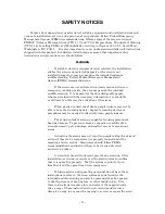 Preview for 3 page of Federal Signal Corporation 2001DC Installation, Operation And Servicing Manual