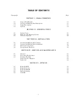 Preview for 6 page of Federal Signal Corporation 2001DC Installation, Operation And Servicing Manual