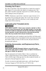 Preview for 12 page of Federal Signal Corporation 27XL-024-4 Installation And Maintenance Instructions Manual