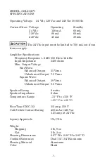 Preview for 7 page of Federal Signal Corporation 310LD-MV Installation And Service Instructions Manual