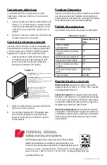 Preview for 8 page of Federal Signal Corporation 350 Installation And Maintenance Instructions Manual