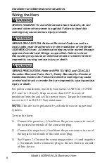 Preview for 8 page of Federal Signal Corporation 450EWBX-024 Installation And Maintenance Instructions Manual