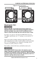 Preview for 9 page of Federal Signal Corporation 450EWBX-024 Installation And Maintenance Instructions Manual