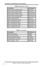 Preview for 14 page of Federal Signal Corporation 782979229384 Installation And Maintenance Manual