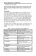 Preview for 6 page of Federal Signal Corporation AMR6-100K Installation And Maintenance Instructions Manual