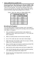 Preview for 8 page of Federal Signal Corporation AMR6-100K Installation And Maintenance Instructions Manual