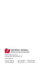 Preview for 40 page of Federal Signal Corporation AMR6-100K Installation And Maintenance Instructions Manual